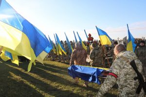 На Горохівщині в останню путь провели військового Андрія Глеза