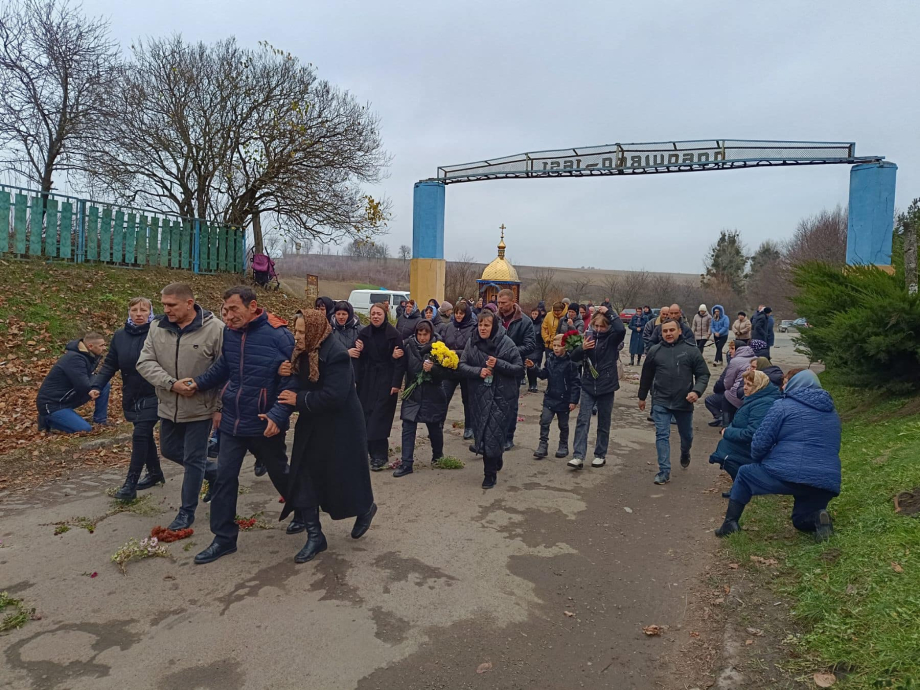 На Горохівщині провели в останню путь Героя