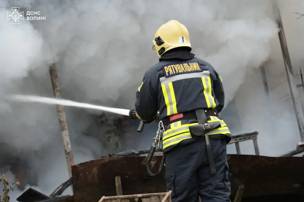 На Волині горів житловий будинок