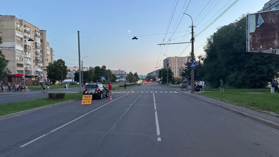 У Луцьку авто збило пішохідку
