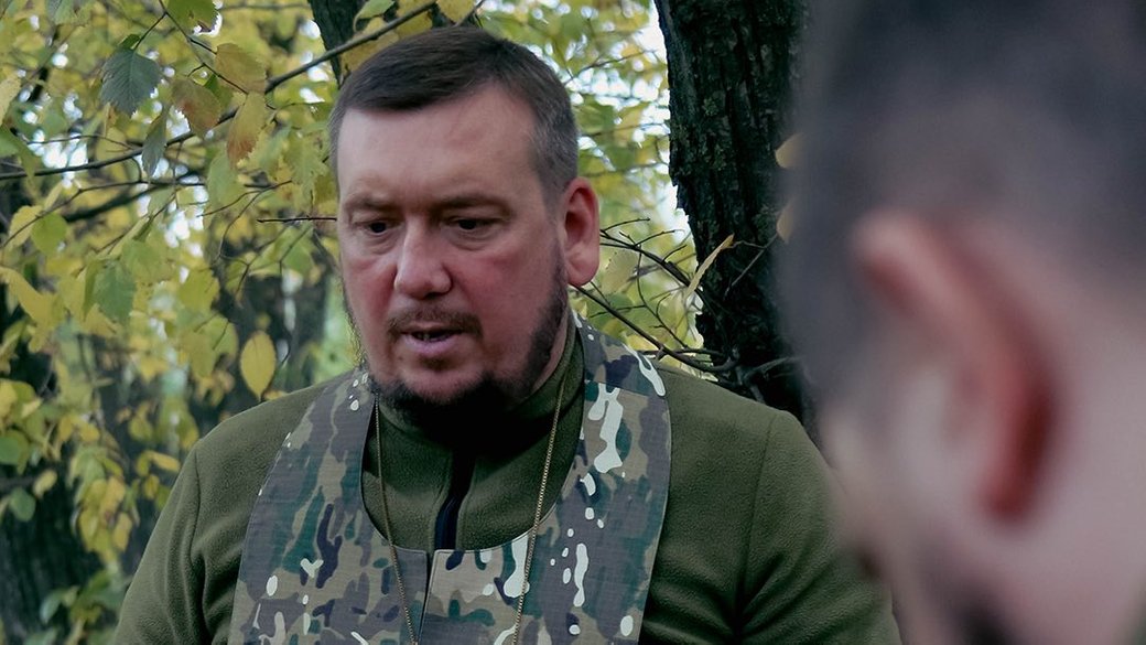 Отець Юрій з Волині — один із перших священників, який погодився бути капеланом на Сході