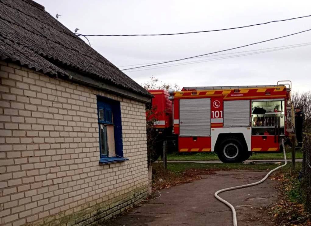 На Горохівщині горів житловий будинок