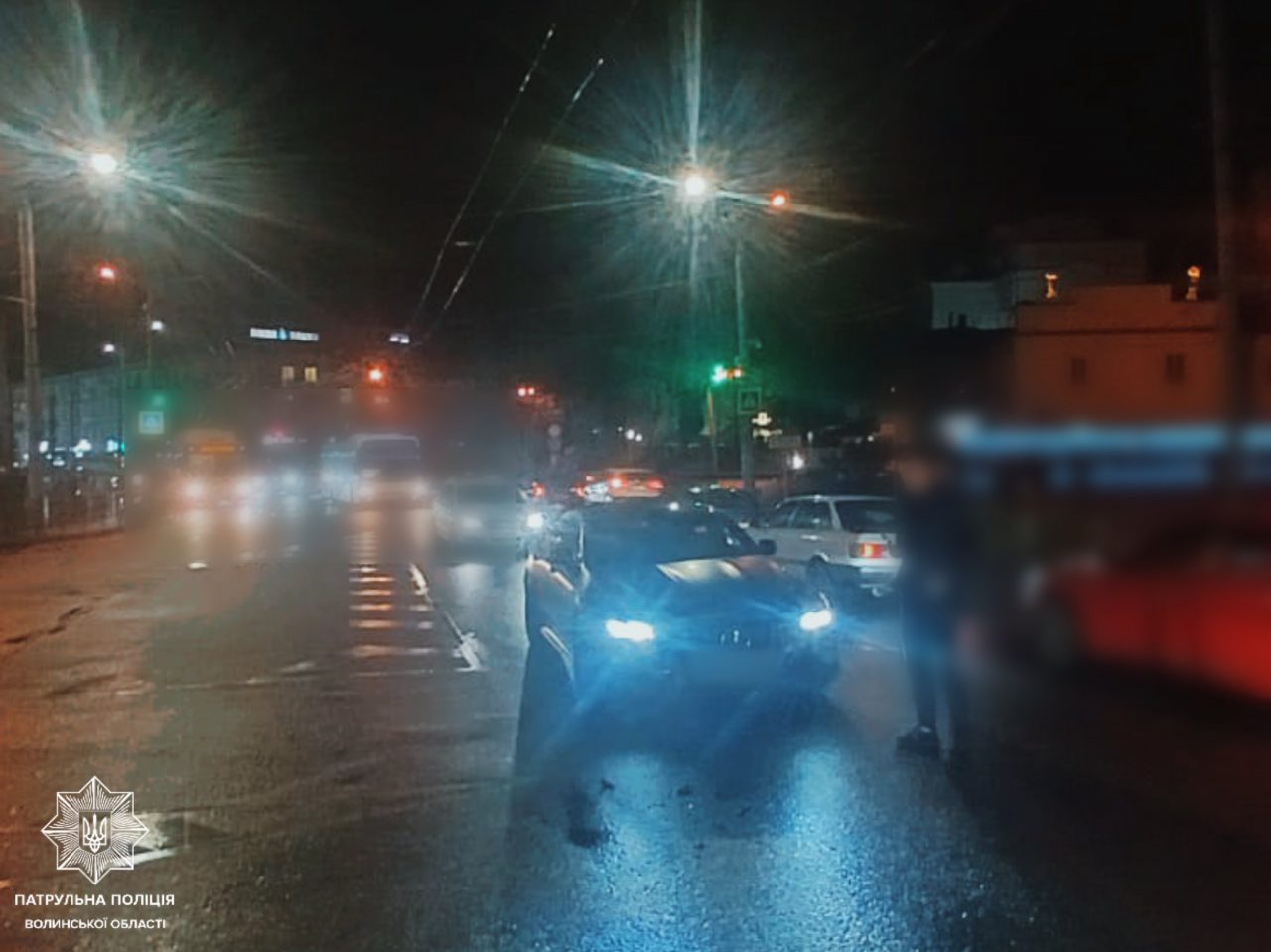 У Луцьку водій, причетний до ДТП втік з місця події