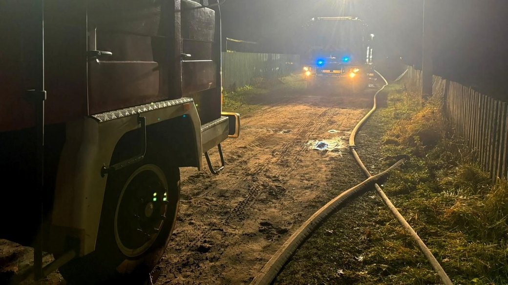 Під час пожежі у дерев’яному будинку на Волині загинув чоловік
