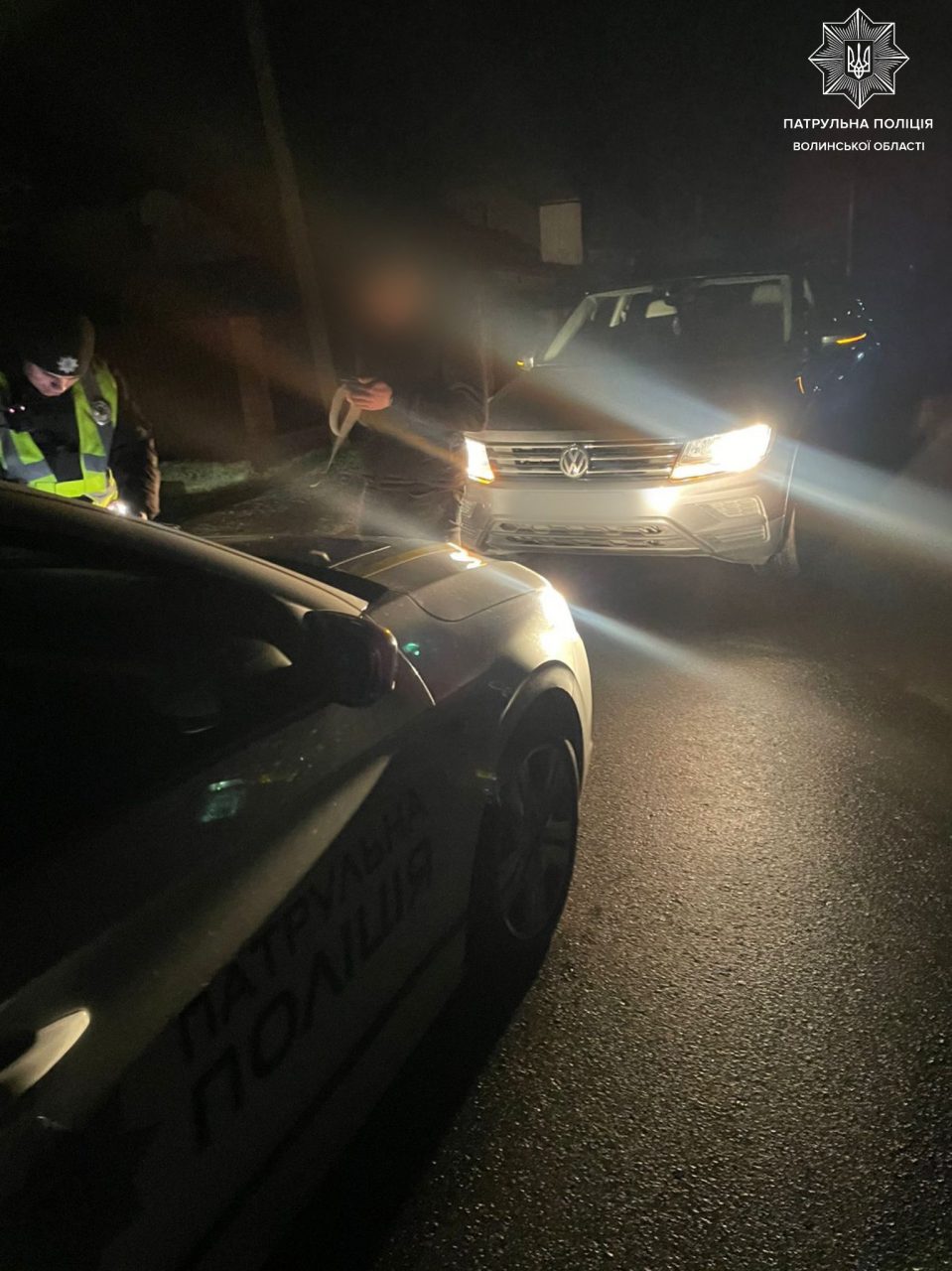 На Волині керманич без посвідчення водія пропонував патрульним неправомірну вигоду