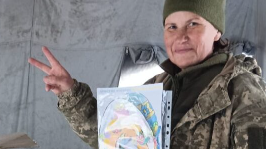 Волинська вчителька стала бойовою медикинею на передовій