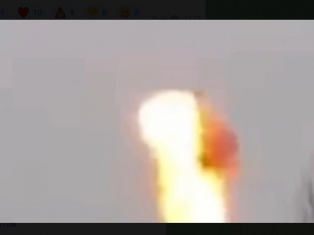 Показали момент збиття ворожого дрона на Волині (Відео)