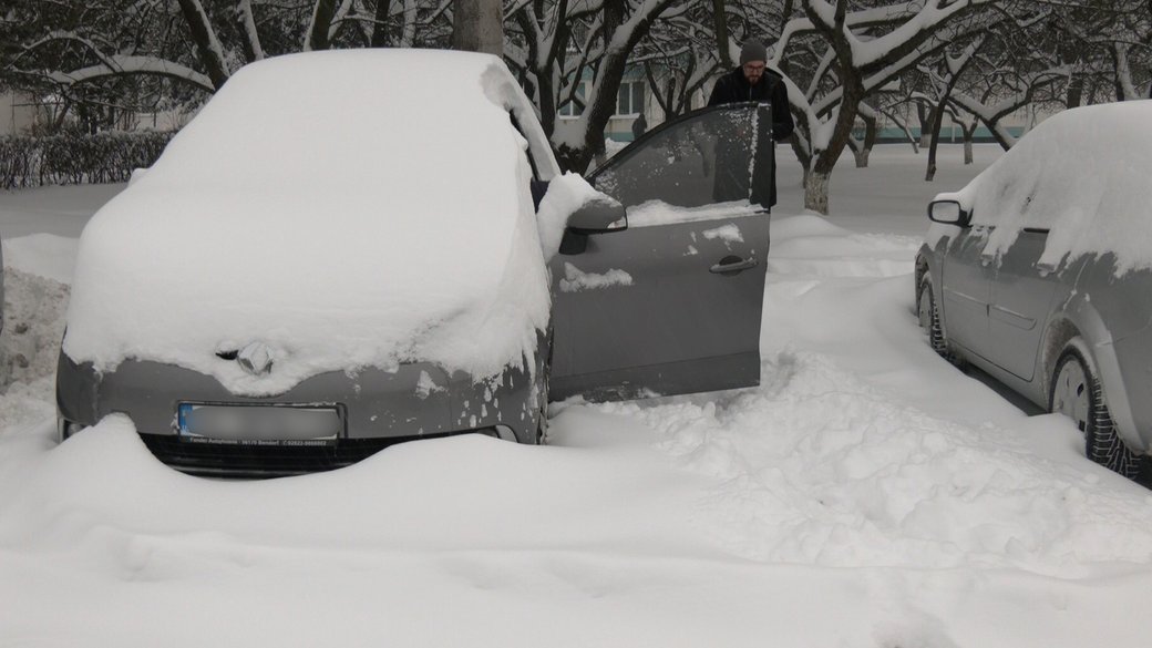 За добу на Волині випало до 30 сантиметрів снігу