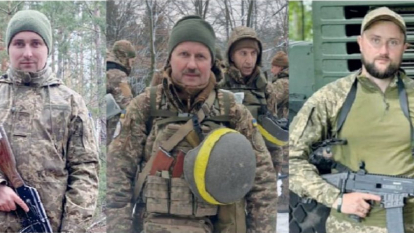 Два сини та батько з Волині боронять Україну на фронті